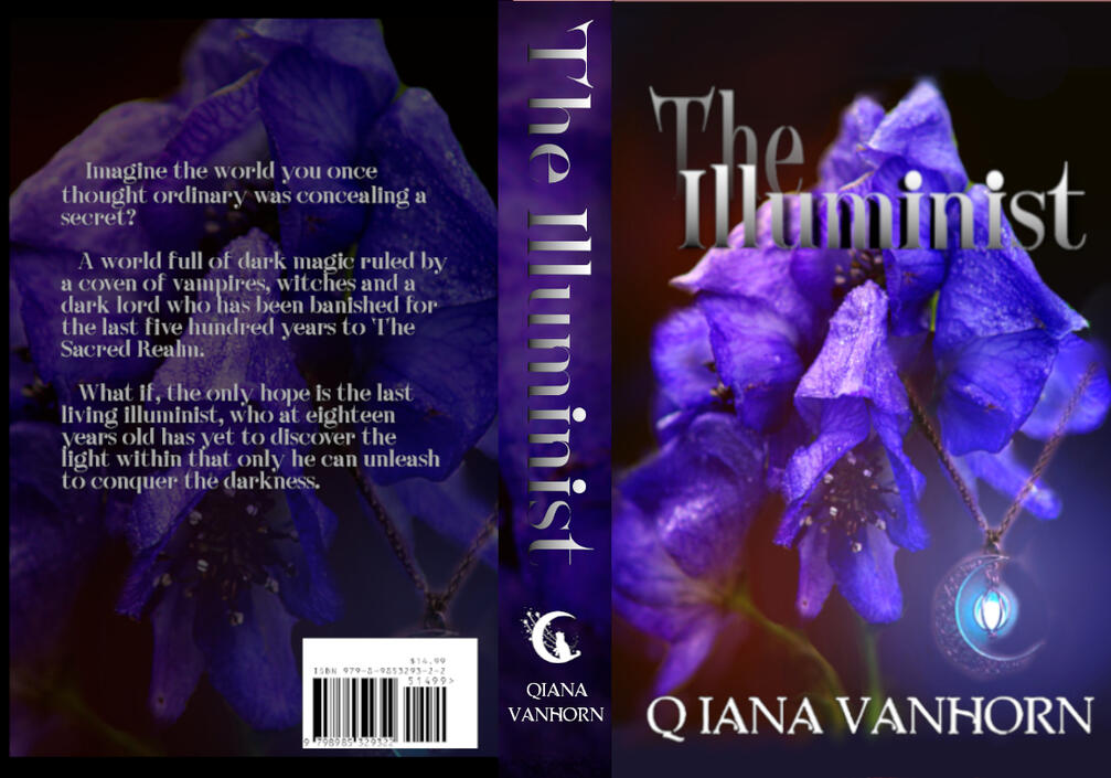 front back and spine book cover, fantasy, YA, NA, mages, magic, full book cover package